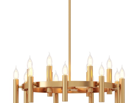  斯蒂尔福特吊灯，莱昂纳多系列3d模型 