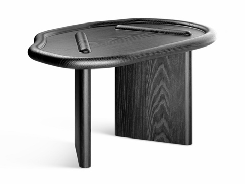  OM Siori Ishi 迷你咖啡桌3d模型 