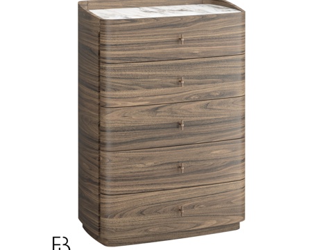  OM Fratelli Barri BELMONTE抽屉柜3d模型 