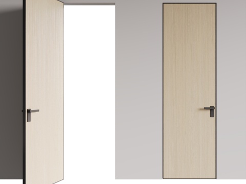  DS 001 室内门3d模型 