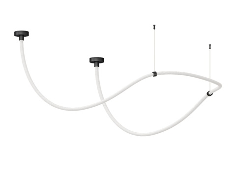  可调光吊灯 Wendy 黑色 08031K-400.19 (3d模型 