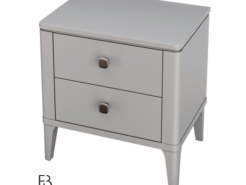  OM床头柜 Fratelli Barri ALBA NEW3d模型 