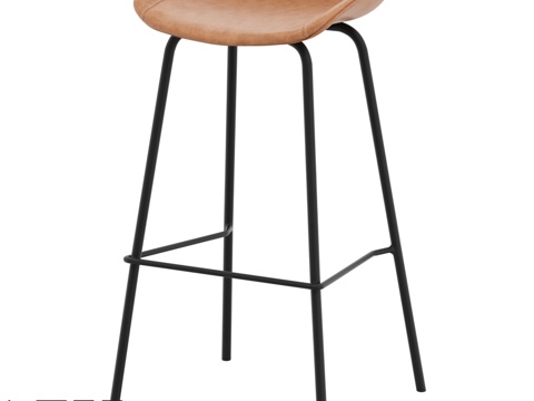  LoftDesigne 30101 吧凳3d模型 