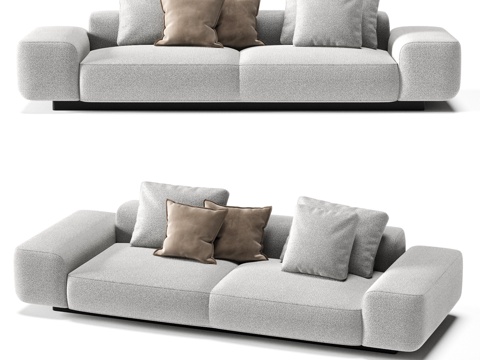  FIFTYFOURMS Leggero 19 模块化沙发3d模型 