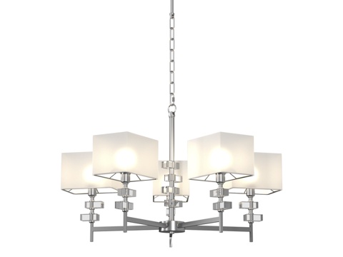  OM 带灯罩吊灯 LH71321 LH71331, A3d模型 