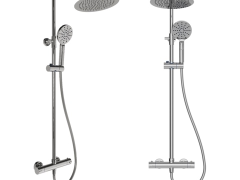  OM淋浴系统 Sancos Kanedo 带恒温器3d模型 