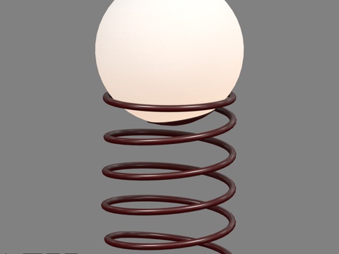  台灯 LoftDesigne 5012 型号3d模型 