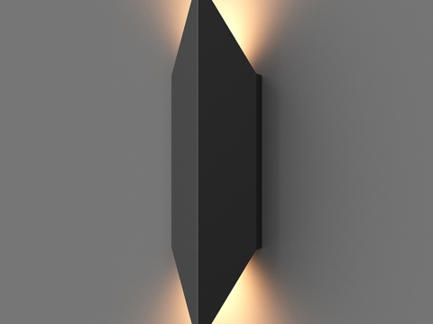  Arrow Wall OM LED壁灯3d模型 
