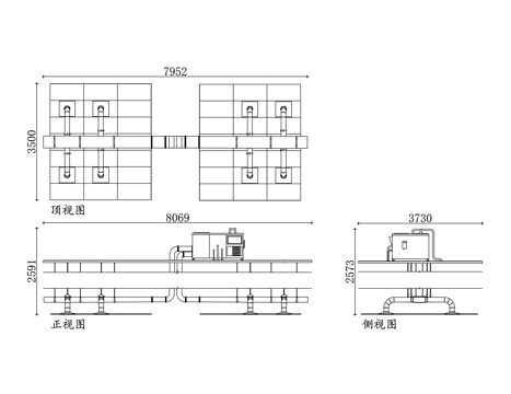通风管道 空调风管 暖通风管 送风管道 空调管道cad施工图