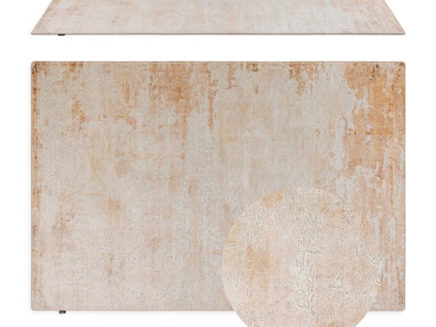  人造丝地毯 Decaro Rugs D1100343d模型 