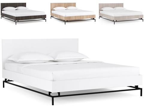  莱斯特床3d模型 