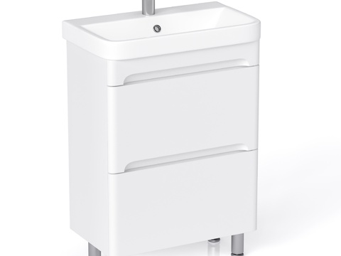  OM Nice 60.2Y 落地式带水槽梳妆台3d模型 