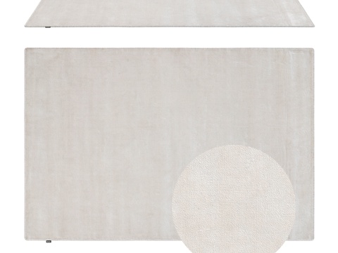  人造丝地毯 Decaro Rugs D1100303d模型 