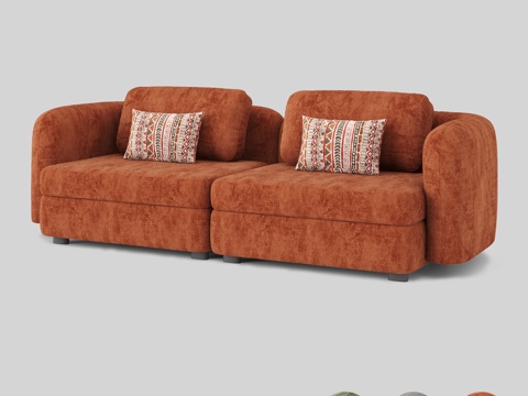  萨夫卢科夫-梅贝尔设计的OM沙发Bonta3d模型 