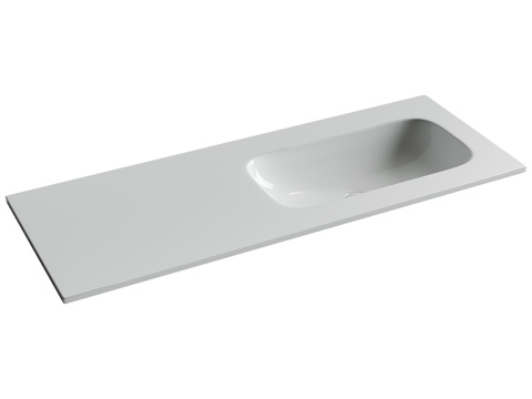  OM Grace台盆，右盆，无龙头3d模型 