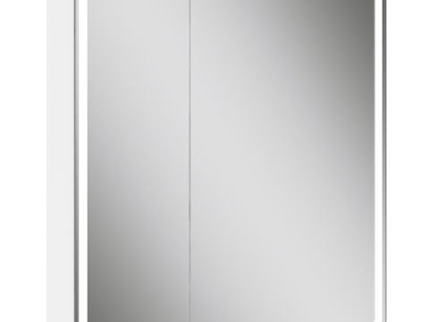  OM LED索尔迪80厘米带镜柜3d模型 