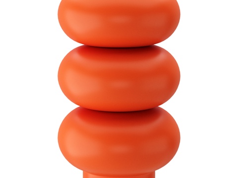  OM_Stool-table Swell, Ø33 cm B3d模型 