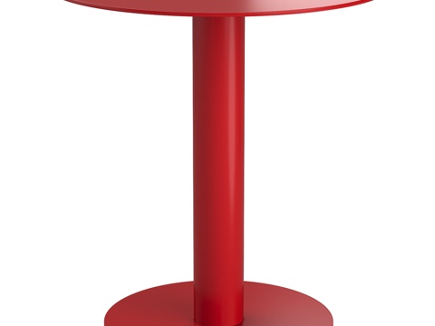  PS108_m阁楼式餐桌，适用于酒吧或咖啡馆3d模型 