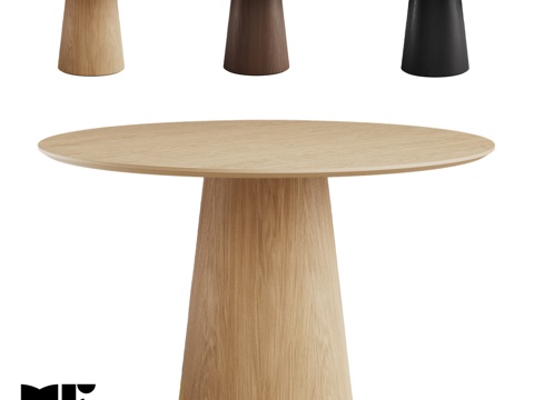  (OM) VOLAN 贴面餐桌 by MANO FACTOR3d模型 