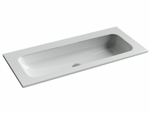  OM Grace矩形台面式洗手盆，无3d模型 