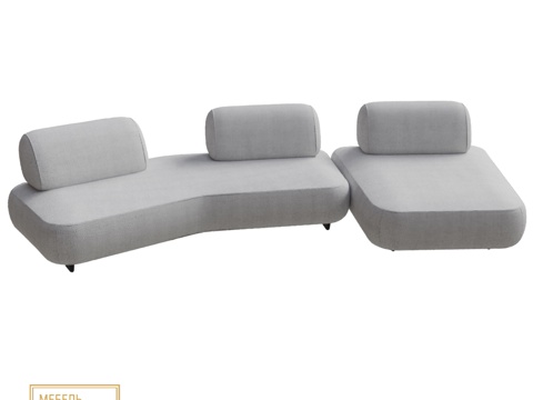  OM Kenzo Line模块化沙发 - 巴泽诺夫兄弟家具3d模型 