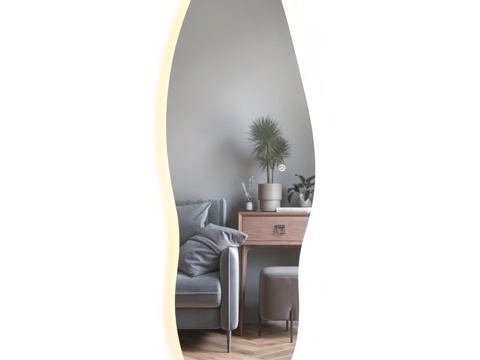  Omega Glass BIO背光镜，40x120cm3d模型 