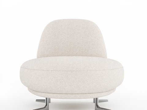  OM扶手椅超拉（Supera）软包家具系列3d模型 