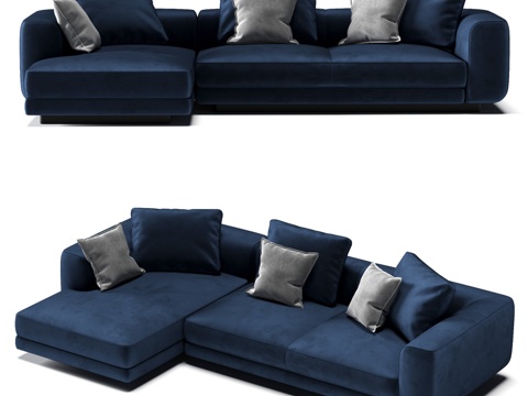  FIFTYFOURMS Harmonia 14 模块化沙发3d模型 