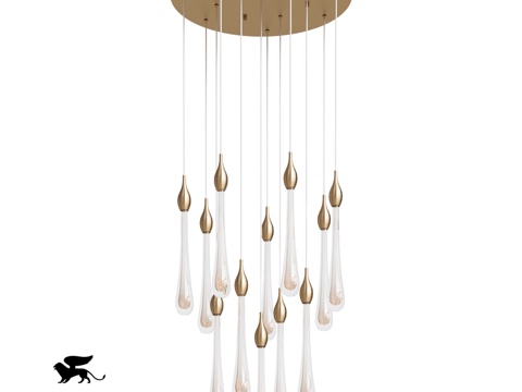  ARTE灯具OM A1803LM-36PB3d模型 