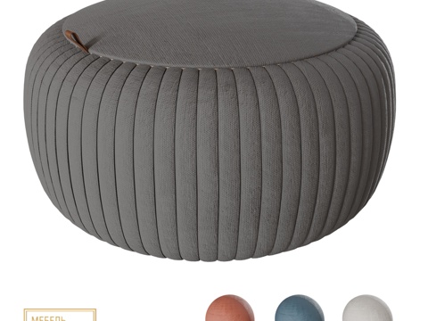  OM Kelly坐凳 - 巴泽诺夫兄弟家具3d模型 