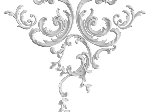  120号中心装饰组3d模型 