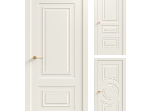  达里亚诺工厂布拉格2、3、9室内门3d模型 