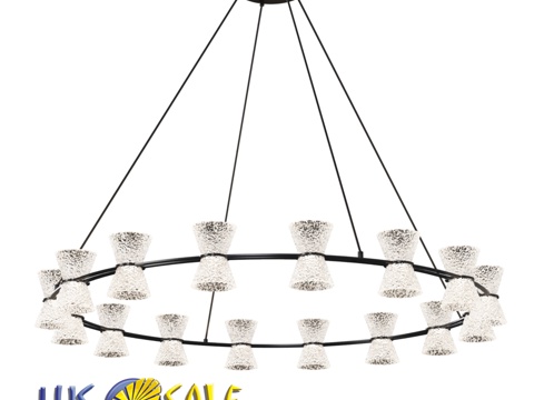  OM吊灯 Lussole LSP-74663d模型 