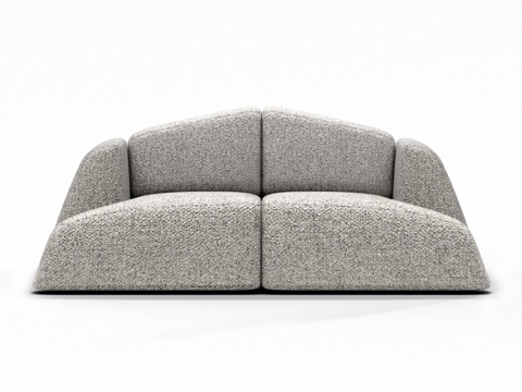  OM Siori Trapeze 沙发 216x115x853d模型 