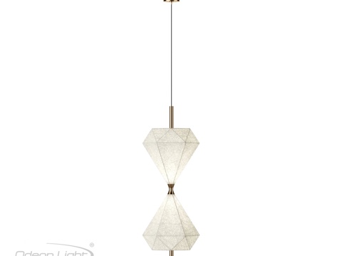  Odeon Light 7090 10L 沙玻璃3d模型 