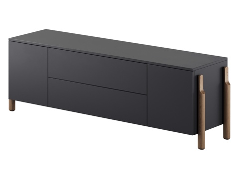  Basic双门柜， 2抽屉，宽170厘米3d模型 