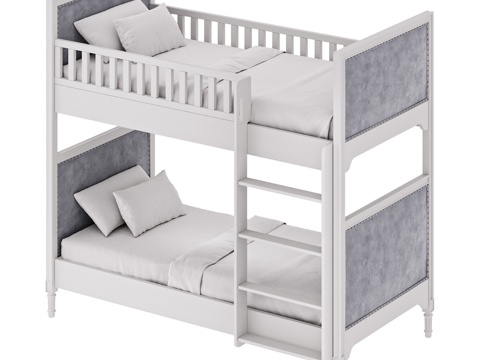  OM Elite双层床3d模型 