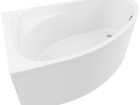  Aquanet Mia亚克力浴缸140x803d模型 