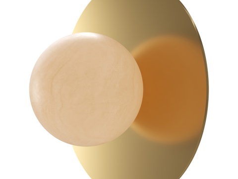  OM 萤石壁灯 Destello FL1037-1W3d模型3d模型 