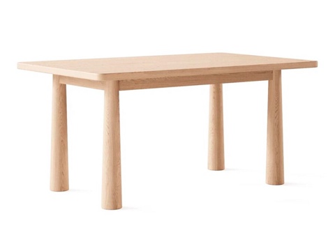  OM Siori Kon 餐桌 1600x10003d模型 