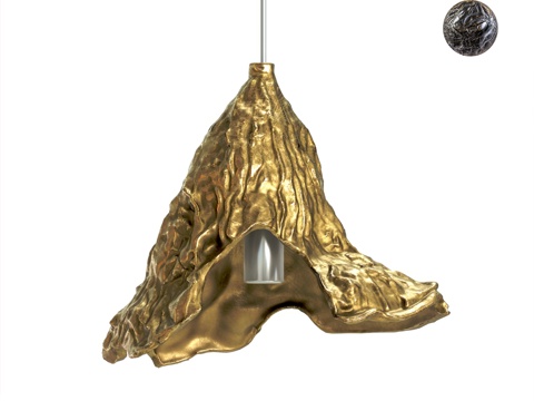  OM Butterfly L.C. 风铃草117石墨黄铜3d模型 