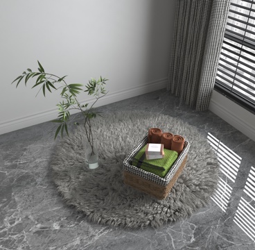  现代摆件3d模型 