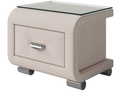  奥玛软-3床头柜3d模型 