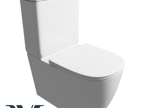  OM紧凑型马桶AVS Impulse无框款3d模型 