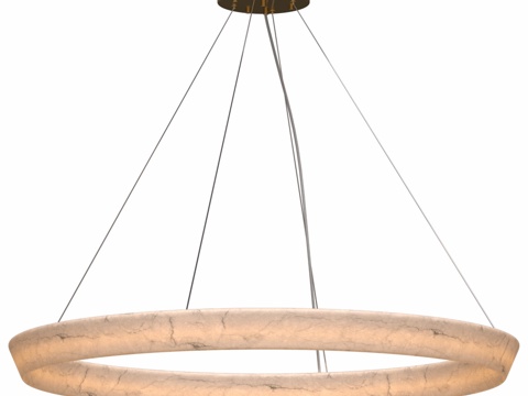  Ophélie 萤石吊灯 800毫米 FL1206-8P (3d模型 