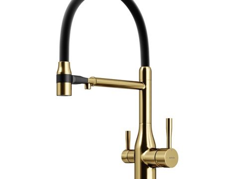  OM Sancos Garda厨房水龙头（带软管喷嘴）3d模型 