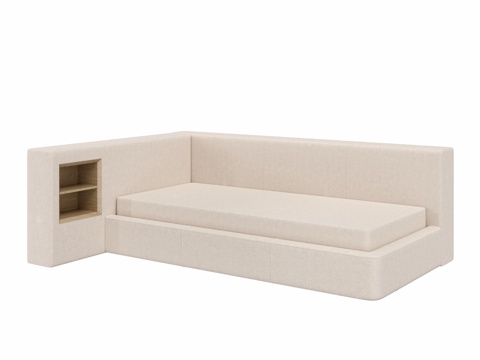  OM立方体壁龛沙发床M款3d模型 