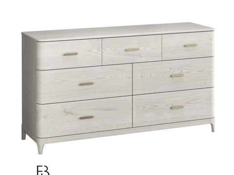  OM抽屉柜 Fratelli Barri BIANCA3d模型 