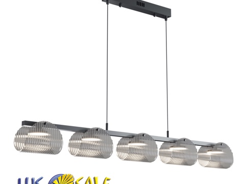 OM线性吊灯 Lussole LSP-75073d模型