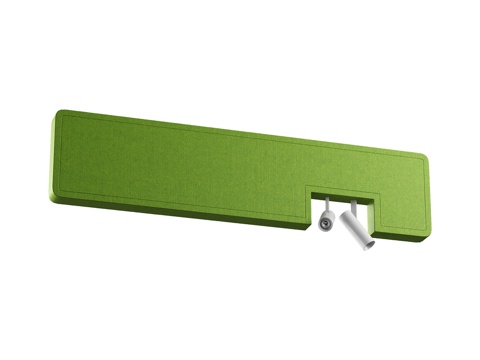  吸音吊灯 1200x58x280mm OM3d模型 